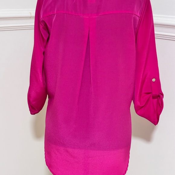 Fun & Flirt Vibrant Pink Blouse - Picture 2 of 2